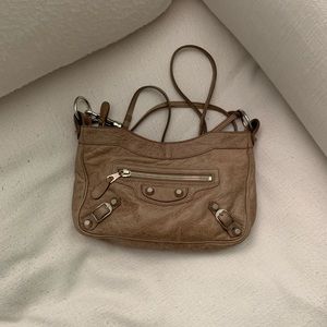 Balenciaga Hip Giant Studs leather crossbody bag